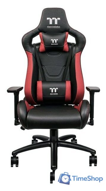 Игровое (геймерское) кресло Thermaltake U Fit GGC-UFT-BRMWDS-01 (черный/красный) - Изображение №2 — Интернет-магазин Time-Shop