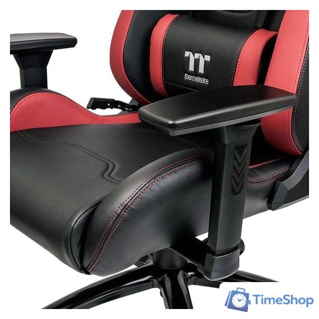 Игровое (геймерское) кресло Thermaltake U Fit GGC-UFT-BRMWDS-01 (черный/красный) - Изображение №6 — Интернет-магазин Time-Shop