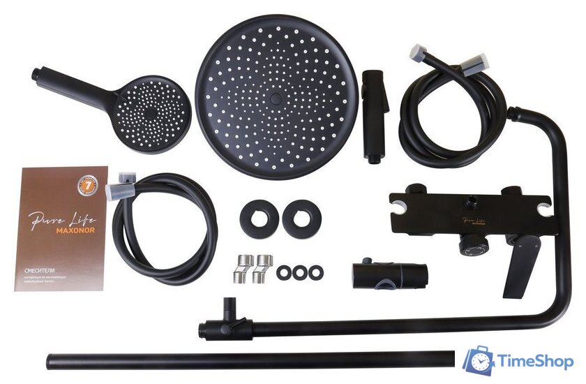 Душевая система  Maxonor Pure Life PL2495-7 - Изображение №2 — Интернет-магазин Time-Shop