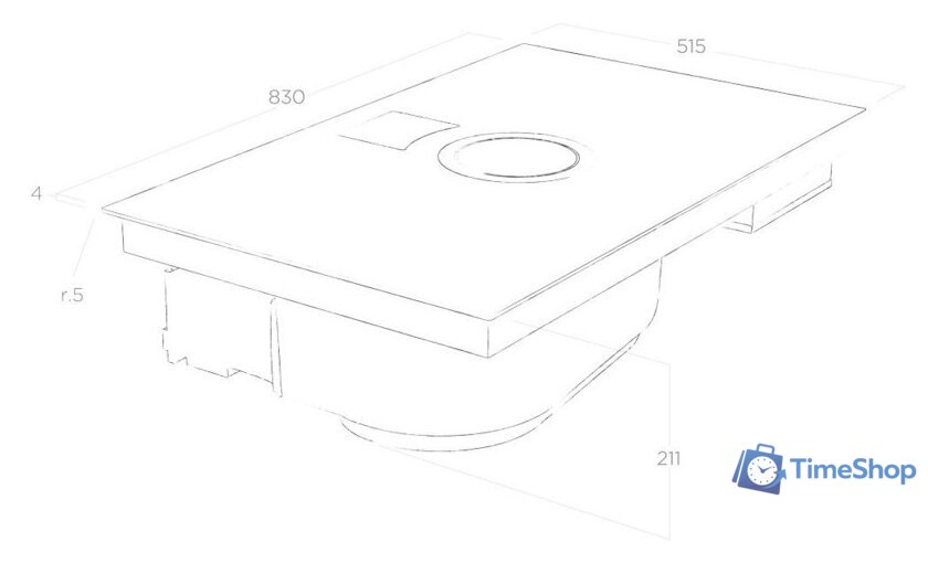 Варочная панель Elica NikolaTesla Switch BL/A/83 - Изображение №5 — Интернет-магазин Time-Shop
