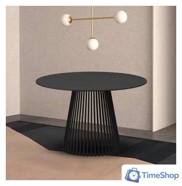 Кухонный стол M-City Terni 120 Matt 614M04921 (черный мрамор матовый/черный) - Изображение №7 — Интернет-магазин Time-Shop