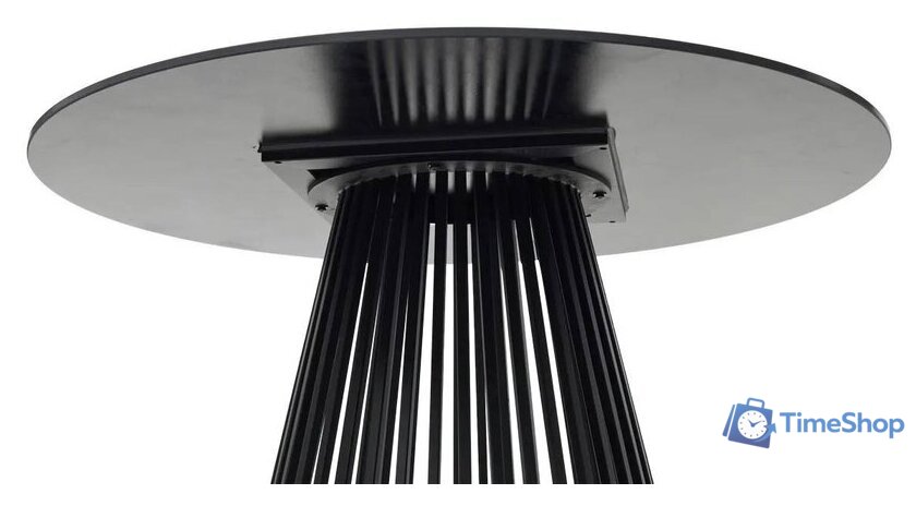 Кухонный стол M-City Terni 120 Matt 614M04921 (черный мрамор матовый/черный) - Изображение №4 — Интернет-магазин Time-Shop