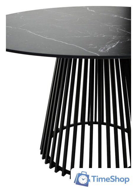 Кухонный стол M-City Terni 120 Matt 614M04921 (черный мрамор матовый/черный) - Изображение №6 — Интернет-магазин Time-Shop