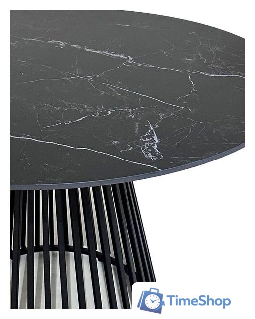 Кухонный стол M-City Terni 120 Matt 614M04921 (черный мрамор матовый/черный) - Изображение №5 — Интернет-магазин Time-Shop