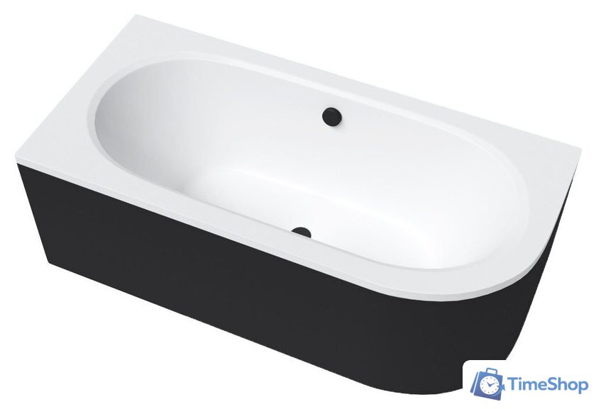 Ванна Lauter Bliss 160х75 L 21201061L (с ножками и черным подголовником) - Изображение №34 — Интернет-магазин Time-Shop