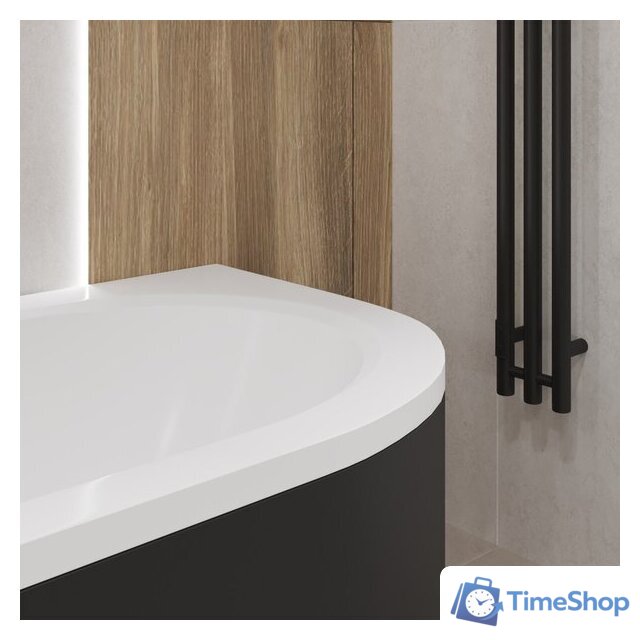 Ванна Lauter Bliss 160х75 L 21201061L (с ножками и черным подголовником) - Изображение №32 — Интернет-магазин Time-Shop