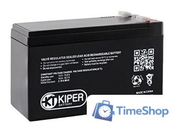 Аккумулятор для ИБП Kiper HRL-1234W F2 (12В/9 А·ч) - Изображение №1 — Интернет-магазин Time-Shop