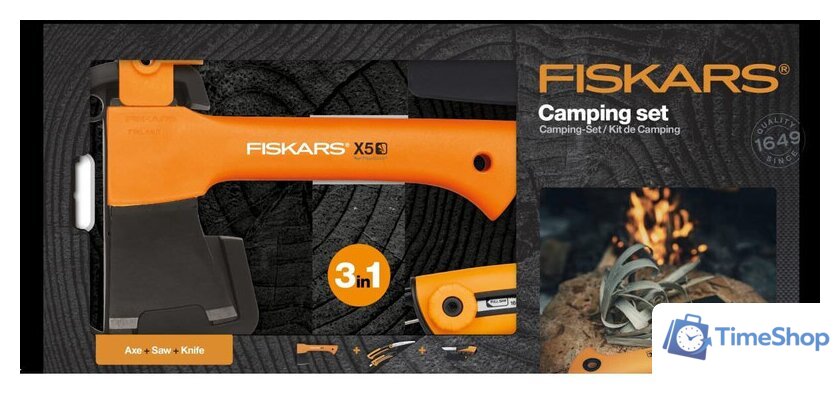 Набор походный Fiskars 1057912 - Изображение №5 — Интернет-магазин Time-Shop
