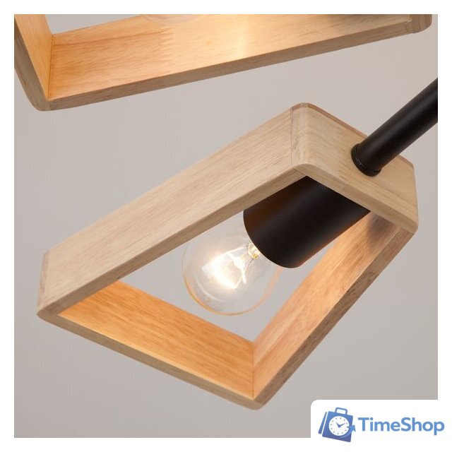 Люстра средней высоты Евросвет Klark 70056/8 (черный) - Изображение №8 — Интернет-магазин Time-Shop