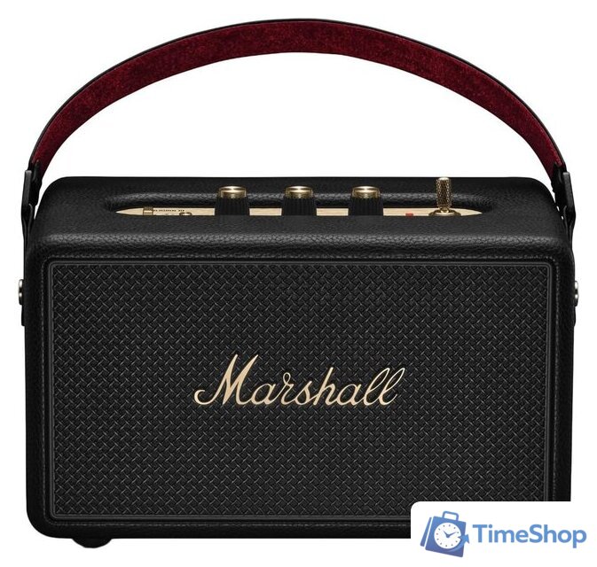 Беспроводная колонка Marshall Kilburn III (черный/латунь) - Изображение №1 — Интернет-магазин Time-Shop