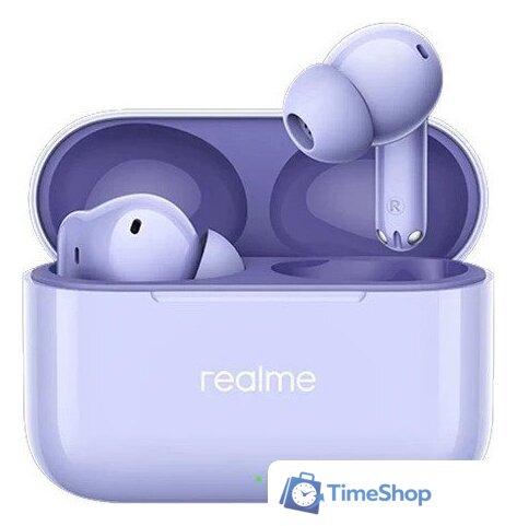 Наушники Realme Buds T200 (сиреневый) - Изображение №1 — Интернет-магазин Time-Shop