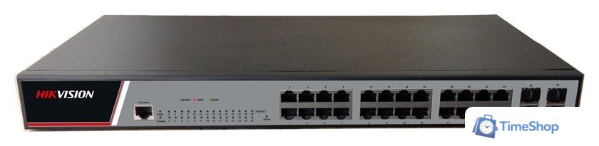 Управляемый коммутатор 2-го уровня Hikvision DS-3E2528(B) - Изображение №1 — Интернет-магазин Time-Shop