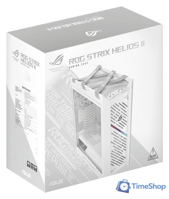 Корпус ASUS ROG Strix Helios II GX601S (белый) - Изображение №20 — Интернет-магазин Time-Shop