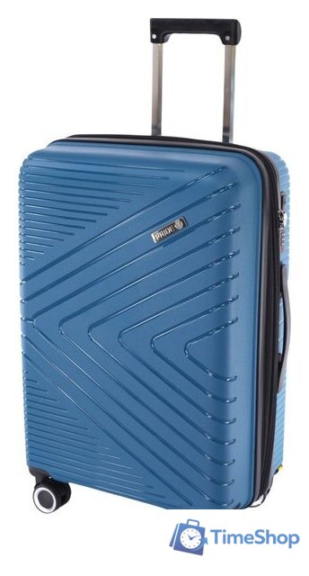 Чемодан-спиннер Pride РР-202 (M, синий) - Изображение №2 — Интернет-магазин Time-Shop
