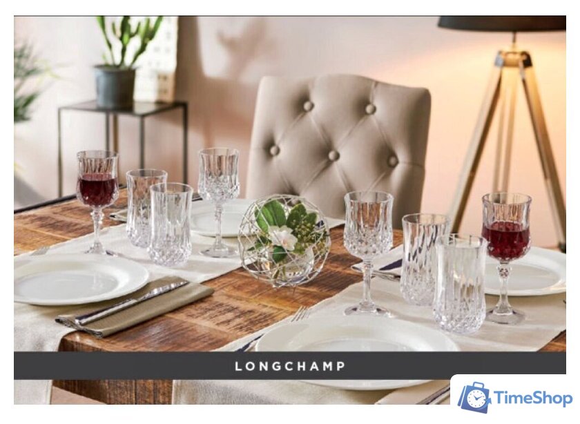 Набор стаканов для воды и напитков Eclat Longchamp L9757 - Изображение №3 — Интернет-магазин Time-Shop
