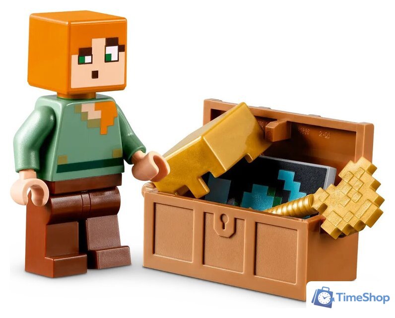 Конструктор LEGO Minecraft 21252 Оружейная комната - Изображение №7 — Интернет-магазин Time-Shop