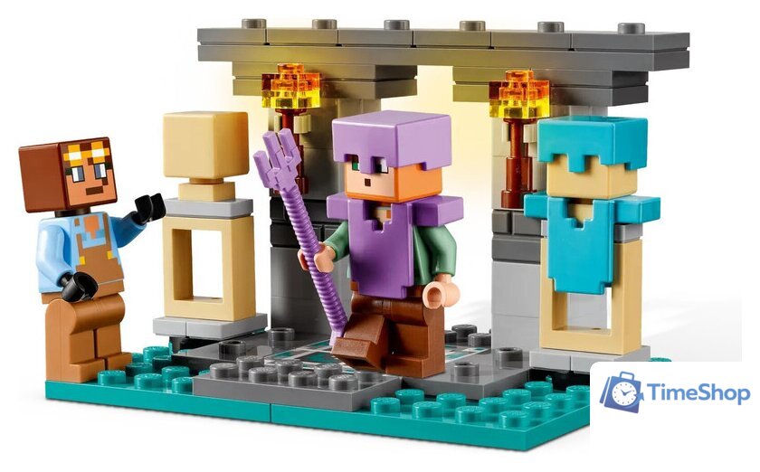 Конструктор LEGO Minecraft 21252 Оружейная комната - Изображение №5 — Интернет-магазин Time-Shop