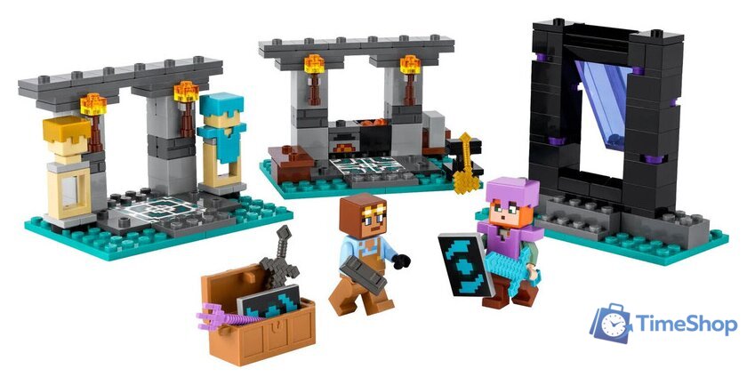 Конструктор LEGO Minecraft 21252 Оружейная комната - Изображение №4 — Интернет-магазин Time-Shop
