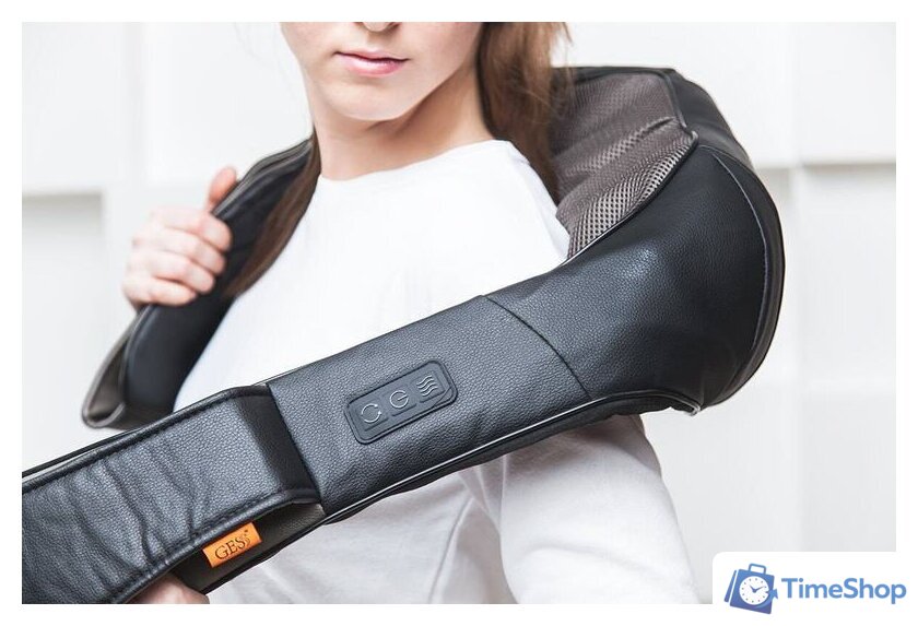 Массажер для шеи и плеч  Gess Kragen GESS-012 (черный) - Изображение №7 — Интернет-магазин Time-Shop