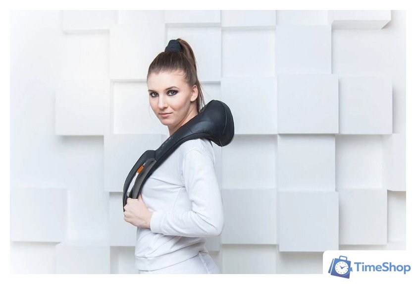 Массажер для шеи и плеч  Gess Kragen GESS-012 (черный) - Изображение №6 — Интернет-магазин Time-Shop