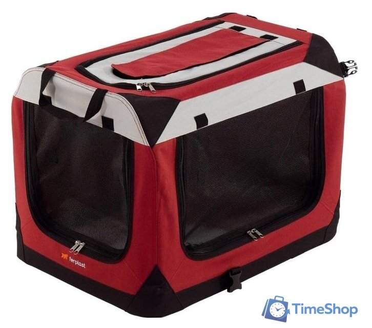 Переноска Ferplast Holiday 8 85724099 (бургундий) - Изображение №8 — Интернет-магазин Time-Shop