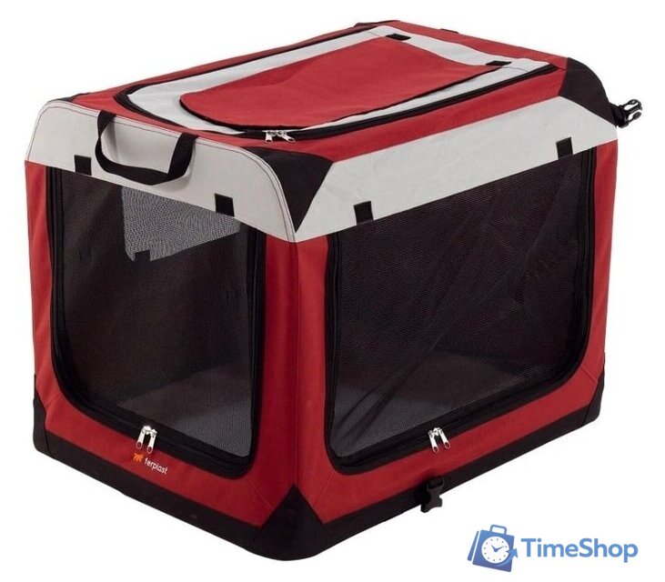 Переноска Ferplast Holiday 8 85724099 (бургундий) - Изображение №1 — Интернет-магазин Time-Shop