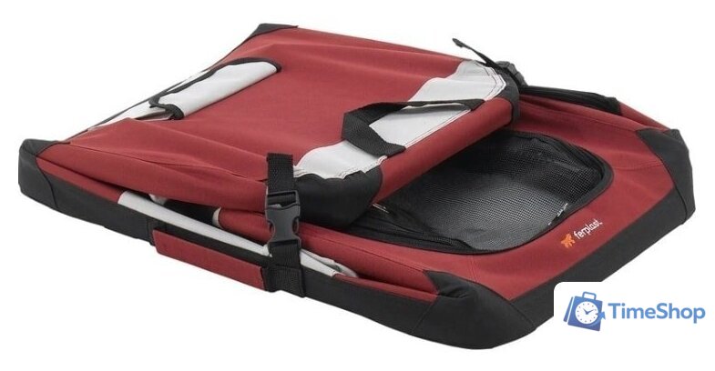 Переноска Ferplast Holiday 8 85724099 (бургундий) - Изображение №4 — Интернет-магазин Time-Shop