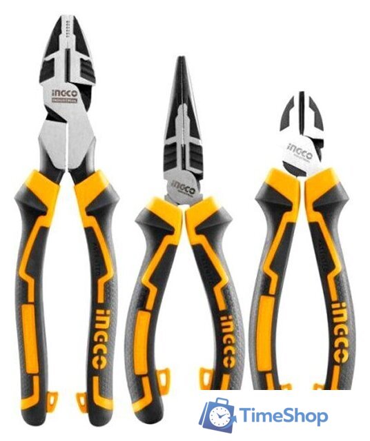 Набор пассатижей Ingco HKHLPS2832 (3 предмета) - Изображение №1 — Интернет-магазин Time-Shop
