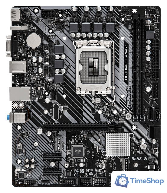 Материнская плата ASRock H610M-HDV/M.2 - Изображение №1 — Интернет-магазин Time-Shop