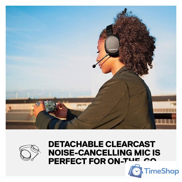 Наушники SteelSeries Arctis 1 Wireless - Изображение №6 — Интернет-магазин Time-Shop