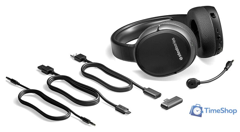 Наушники SteelSeries Arctis 1 Wireless - Изображение №3 — Интернет-магазин Time-Shop