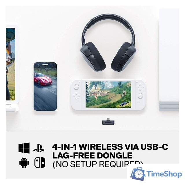 Наушники SteelSeries Arctis 1 Wireless - Изображение №4 — Интернет-магазин Time-Shop