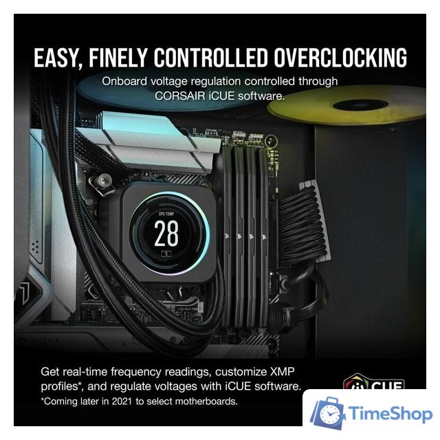 Оперативная память Corsair Vengeance 2x32ГБ DDR5 5600 МГц CMK64GX5M2B5600Z40 - Изображение №9 — Интернет-магазин Time-Shop