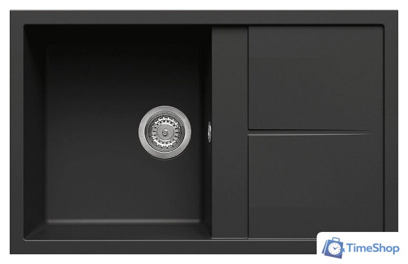 Кухонная мойка Elleci Unico 300 Full Black 40 - Изображение №1 — Интернет-магазин Time-Shop