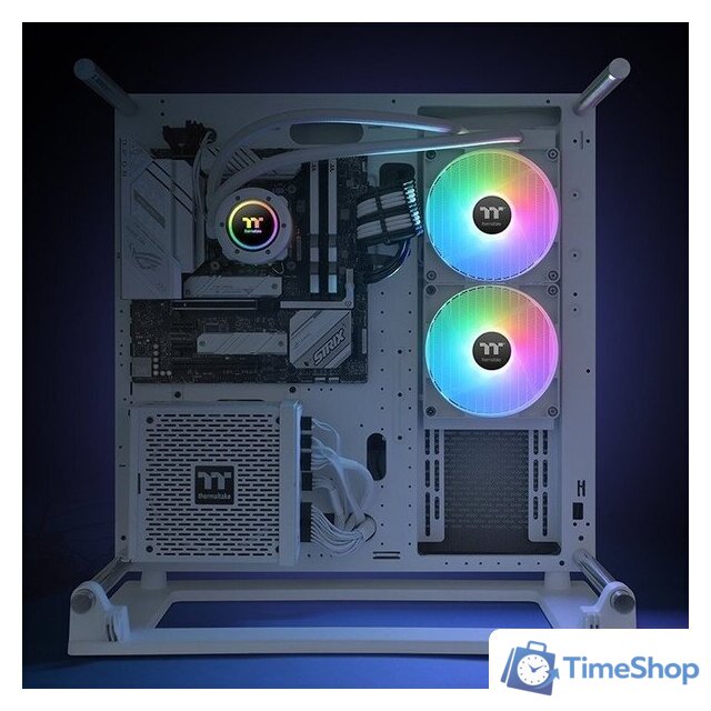 Система жидкостного охлаждения для процессора Thermaltake TH280 V2 ARGB CL-W377-PL14SW-A - Изображение №7 — Интернет-магазин Time-Shop