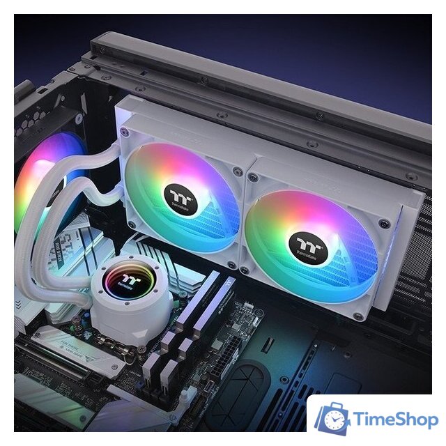 Система жидкостного охлаждения для процессора Thermaltake TH280 V2 ARGB CL-W377-PL14SW-A - Изображение №6 — Интернет-магазин Time-Shop