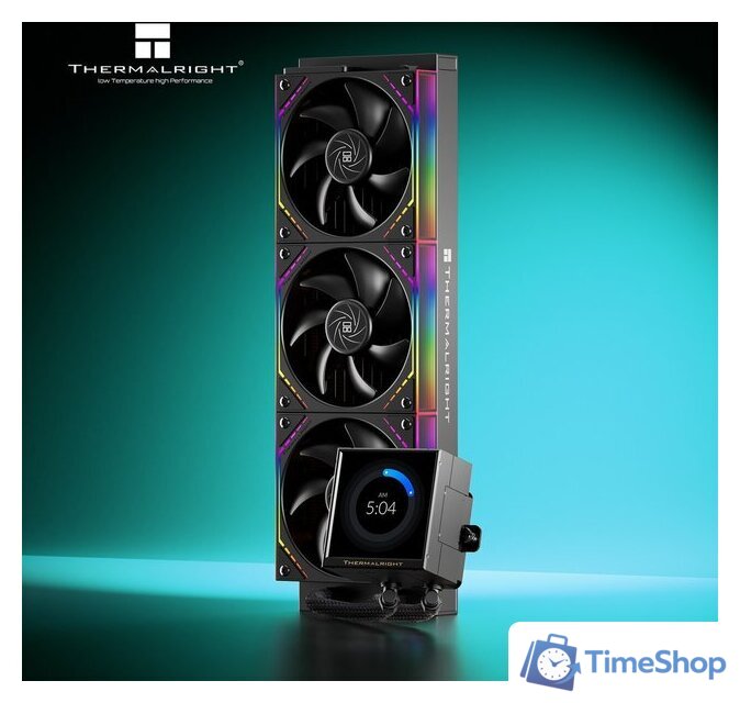 Система жидкостного охлаждения для процессора Thermalright Peerless Vision 360 ARGB (черный) - Изображение №2 — Интернет-магазин Time-Shop