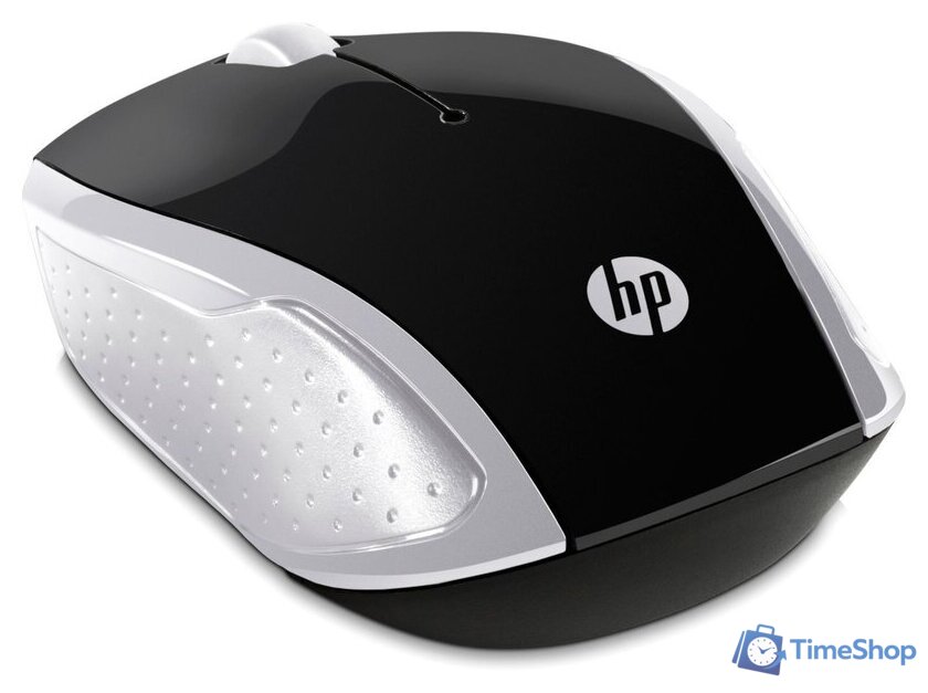 Мышь HP Wireless Mouse 200 (черный/серебристый) - Изображение №2 — Интернет-магазин Time-Shop