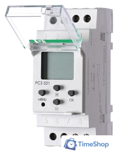 Реле времени Евроавтоматика F&F PCZ-521 EA02.002.001 - Изображение №1 — Интернет-магазин Time-Shop