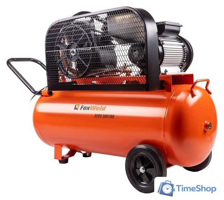 Компрессор FoxWeld Aero 380/100 5962 - Изображение №3 — Интернет-магазин Time-Shop