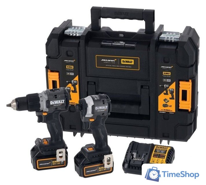 DeWalt DCK200MP2T (шуруповерт, винтоверт, 2 АКБ, кейс) - Изображение №1 — Интернет-магазин Time-Shop