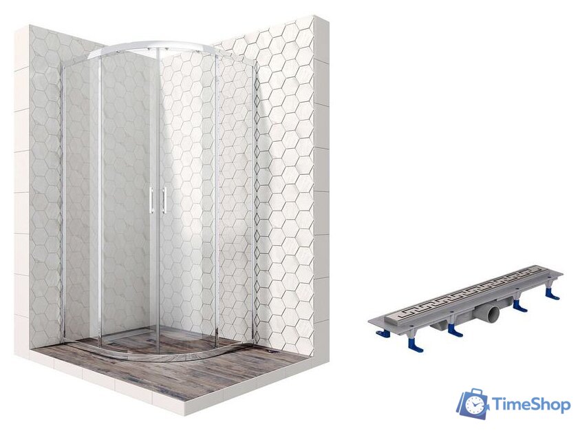 Душевой уголок Ambassador Set 14011105-ST6 - Изображение №1 — Интернет-магазин Time-Shop
