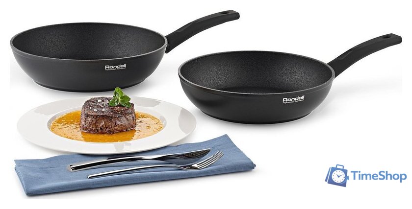 Сковорода Rondell Buffalo RDA-1482 - Изображение №7 — Интернет-магазин Time-Shop