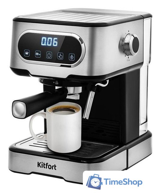 Рожковая кофеварка Kitfort KT-765 - Изображение №1 — Интернет-магазин Time-Shop