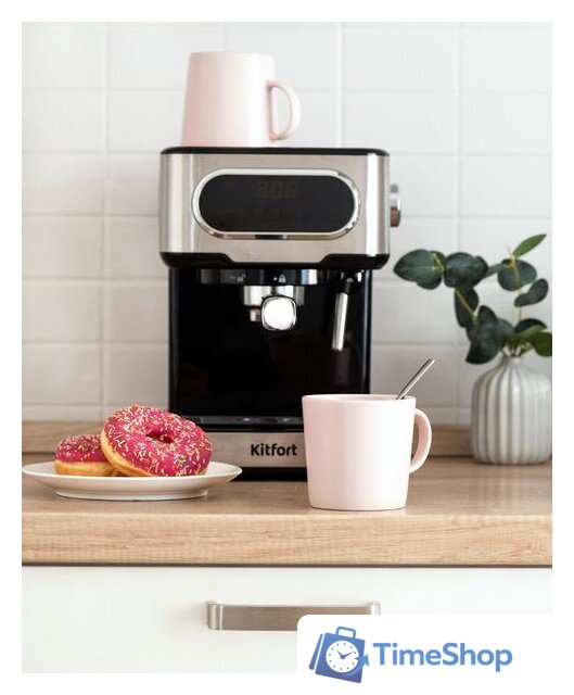 Рожковая кофеварка Kitfort KT-765 - Изображение №9 — Интернет-магазин Time-Shop