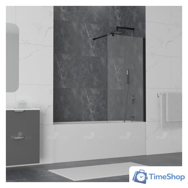 Стеклянная шторка для ванны RGW SC-050-B 351105008-14 - Изображение №3 — Интернет-магазин Time-Shop