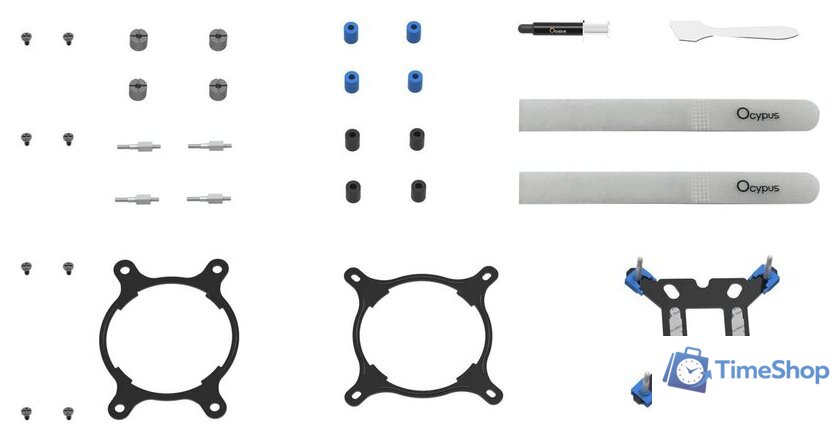 Система жидкостного охлаждения для процессора Ocypus Delta L24 WH ARGB V2 (белый) - Изображение №6 — Интернет-магазин Time-Shop