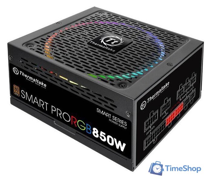 Блок питания Thermaltake Smart Pro RGB 850W Bronze [SPR-0850F-R] - Изображение №1 — Интернет-магазин Time-Shop