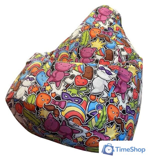 Кресло-мешок Flagman Груша Макси Г2.5-184 Maskarad - Изображение №1 — Интернет-магазин Time-Shop