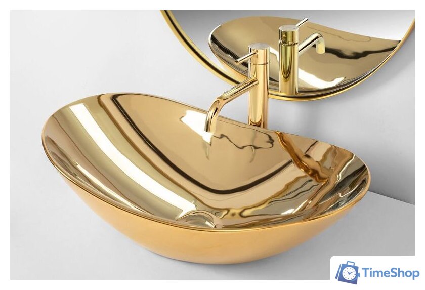 Умывальник Rea Royal (золотой) - Изображение №3 — Интернет-магазин Time-Shop